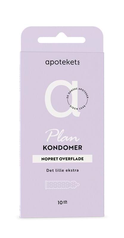 Apotekets Plan kondomer - Nopret overflade